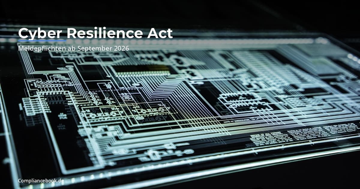 Cyber Resilience Act: Meldepflichten ab September 2026 - Symbolbild fuer Produktsicherheit in der EU